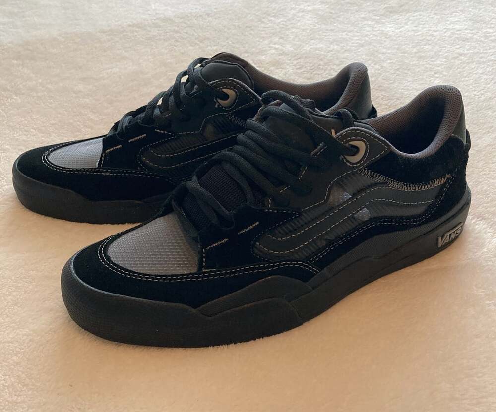 Vans Skate 2 Wayvee Black Grey Shoes Size 9 Brand New w/Box